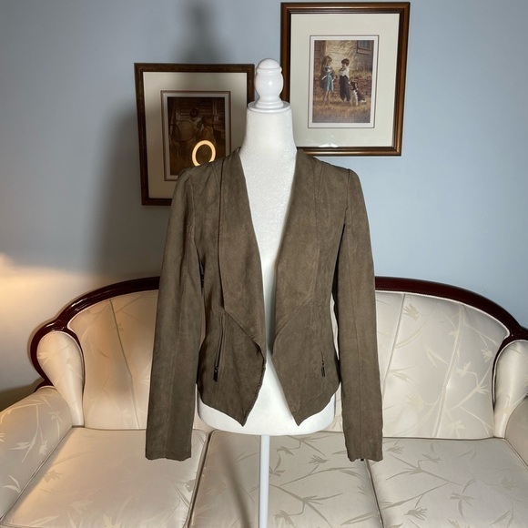 Dynamite Faux Suede Light Jacket - Picture 4 of 12